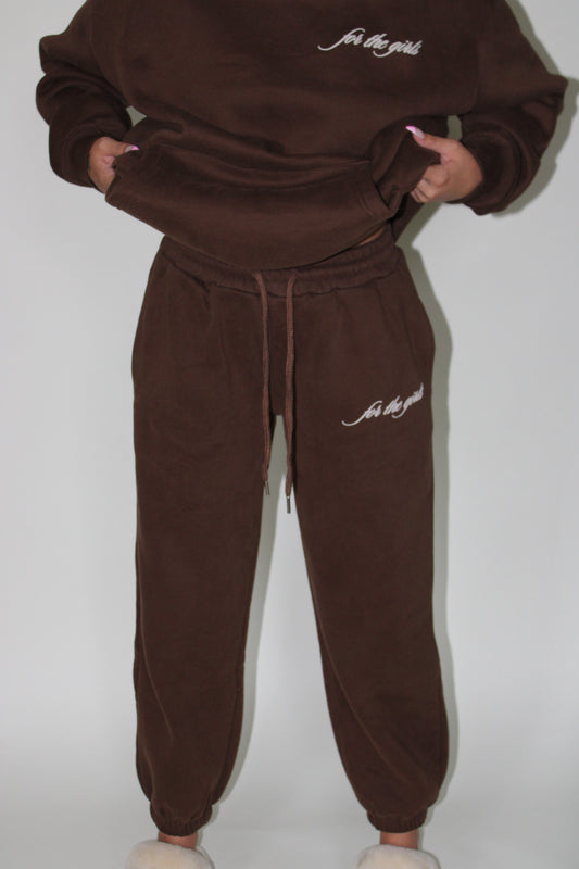 FTG VOL. 3 SWEATPANTS//ESPRESSO