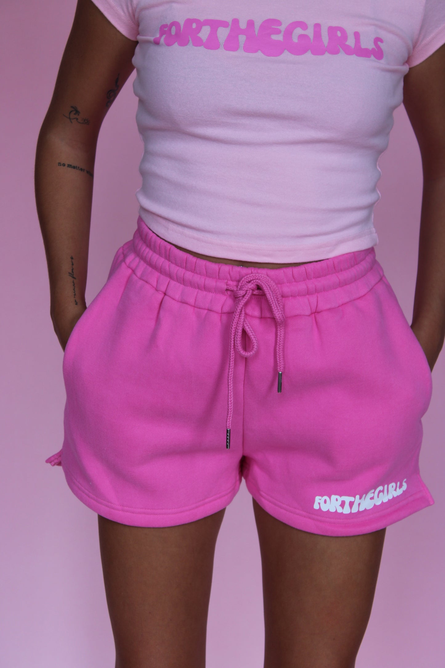 IT’S A GIRL SWEAT SHORTS