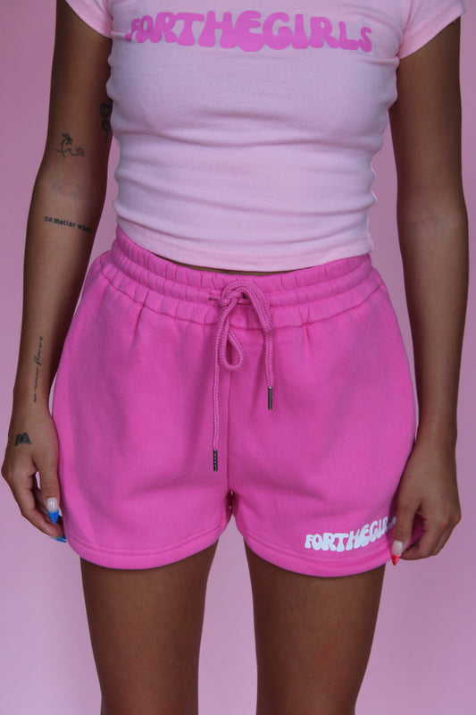 IT’S A GIRL SWEAT SHORTS