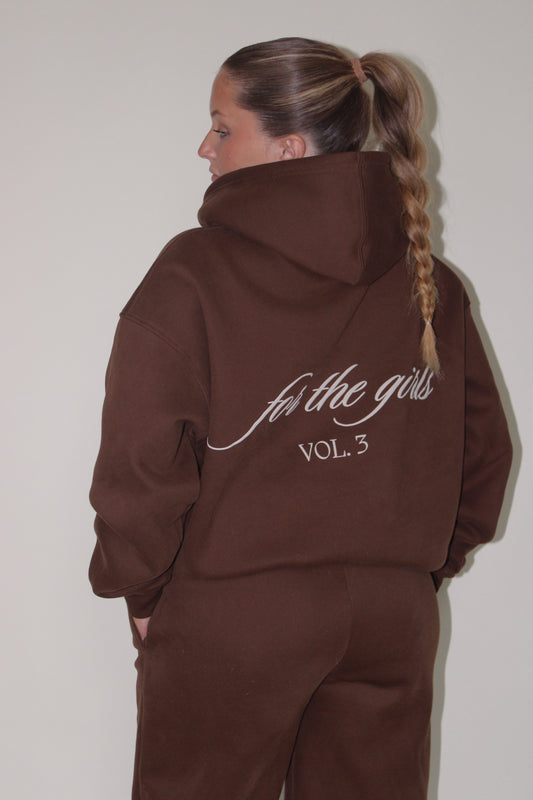 FTG VOL. 3 HOODIE//ESPRESSO